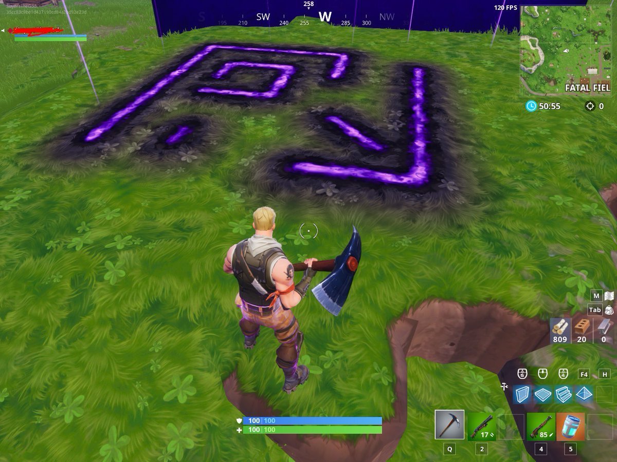 Fortnite Cube Watch The Cube Is Burning Runes Into The Ground Dot Esports