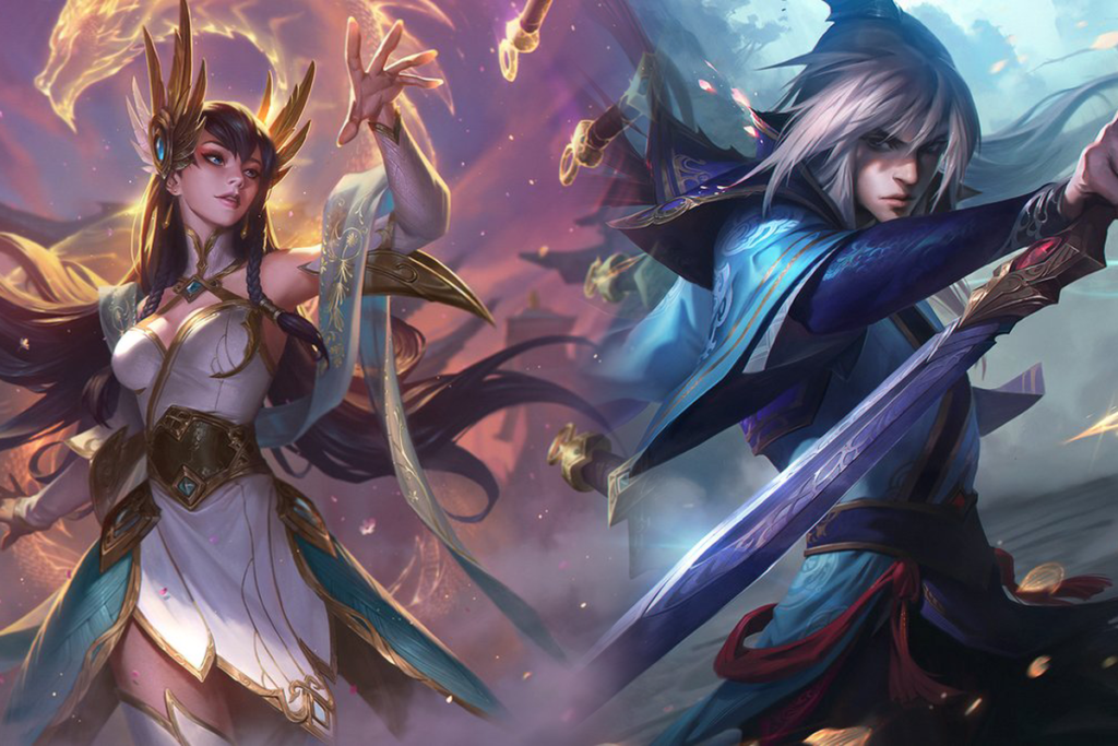 Riot has teased new skins for Irelia and Talon—and they're absolutely