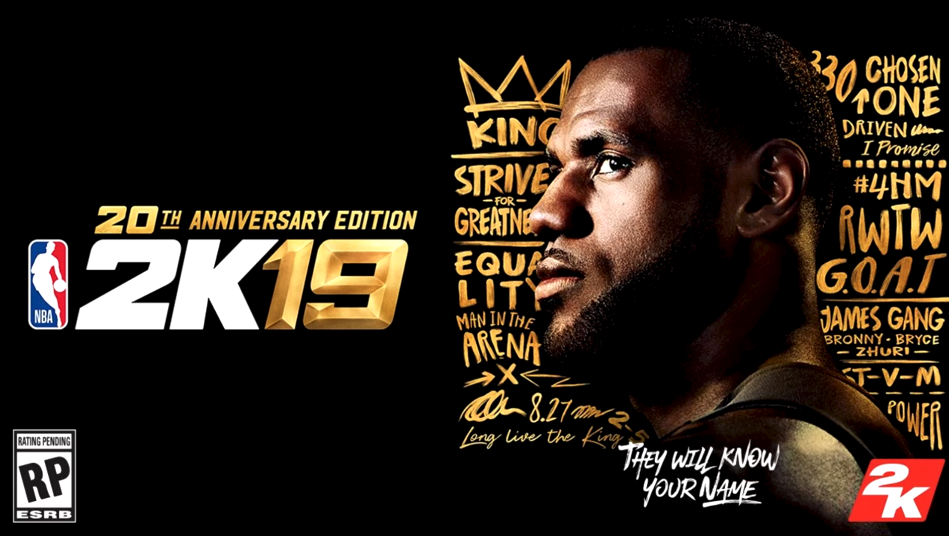 Lebron Cover Revealed For Nba 2k19 Anniversary Edition Dot Esports