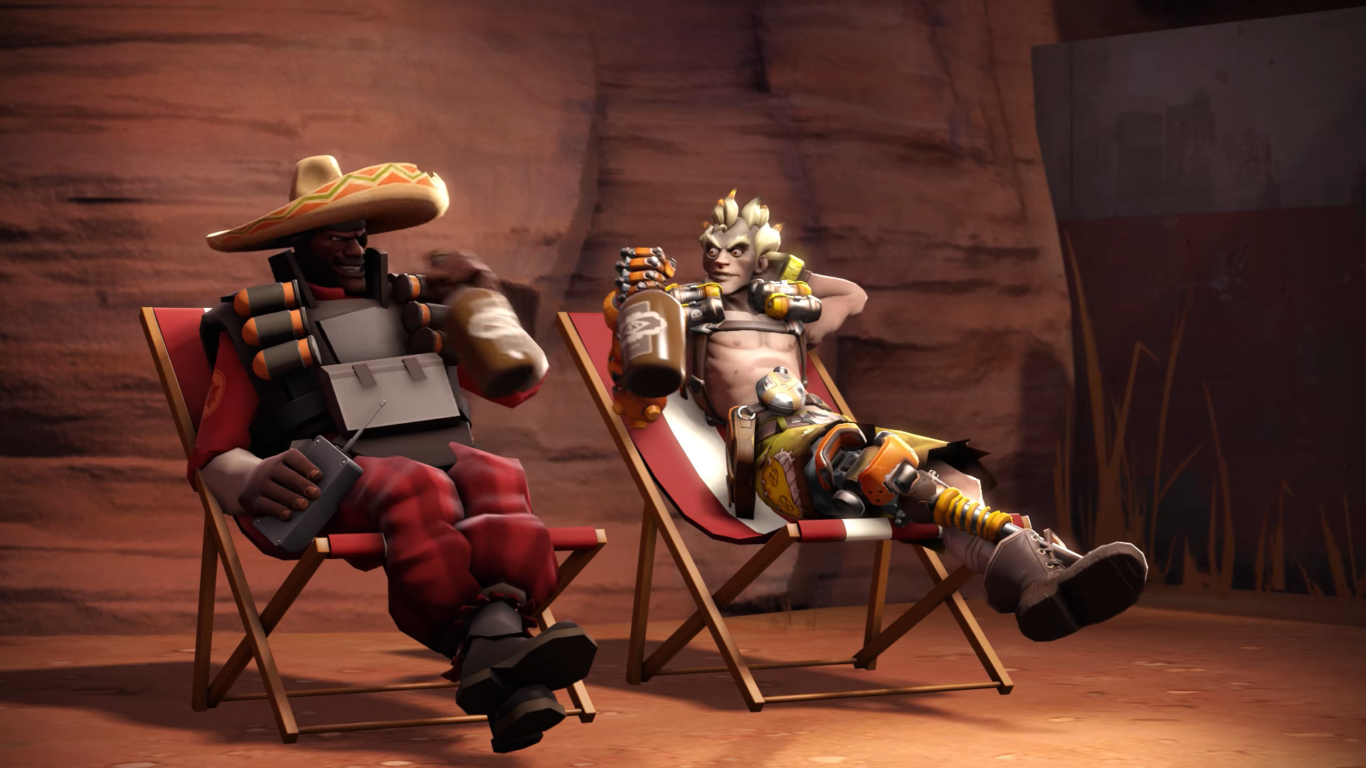 This Overwatch vs. Team Fortress 2 crossover is the coolest thing we’ve see...