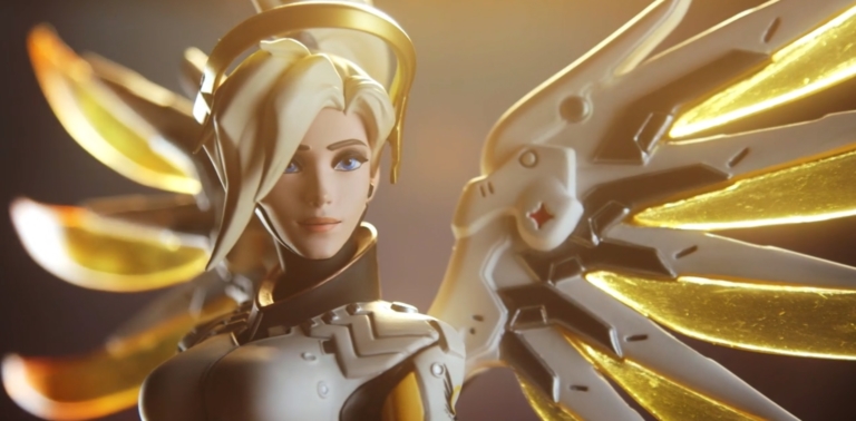 statue mercy overwatch