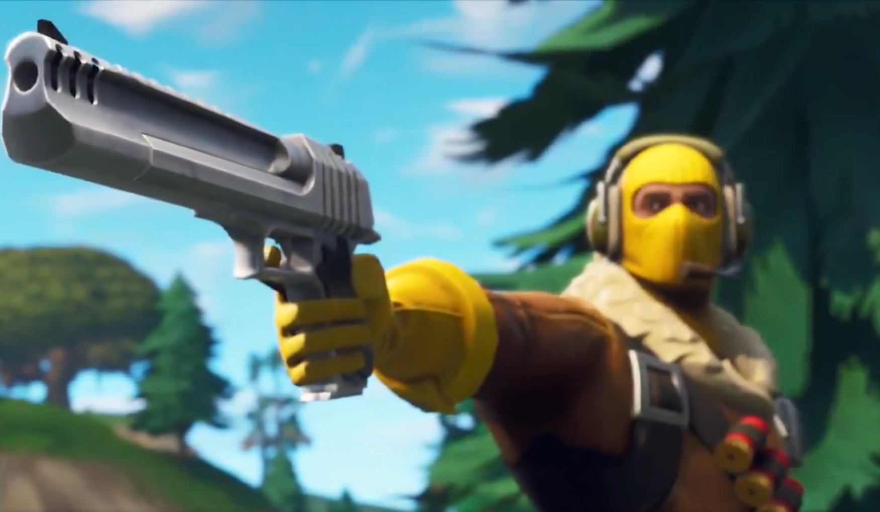Fortnite Battle Royale S Newest Weapon Is A Hand Cannon Dot Esports Fortnite Skin Holding A Gun Fortnite Skin Holding A Gun Fortnite Battle Royale S Newest Weapon Is A Hand Cannon Dot Esports