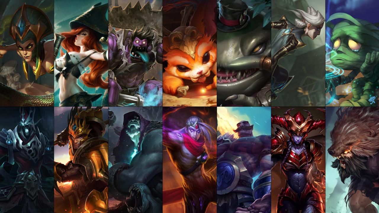 league of legends rotation game