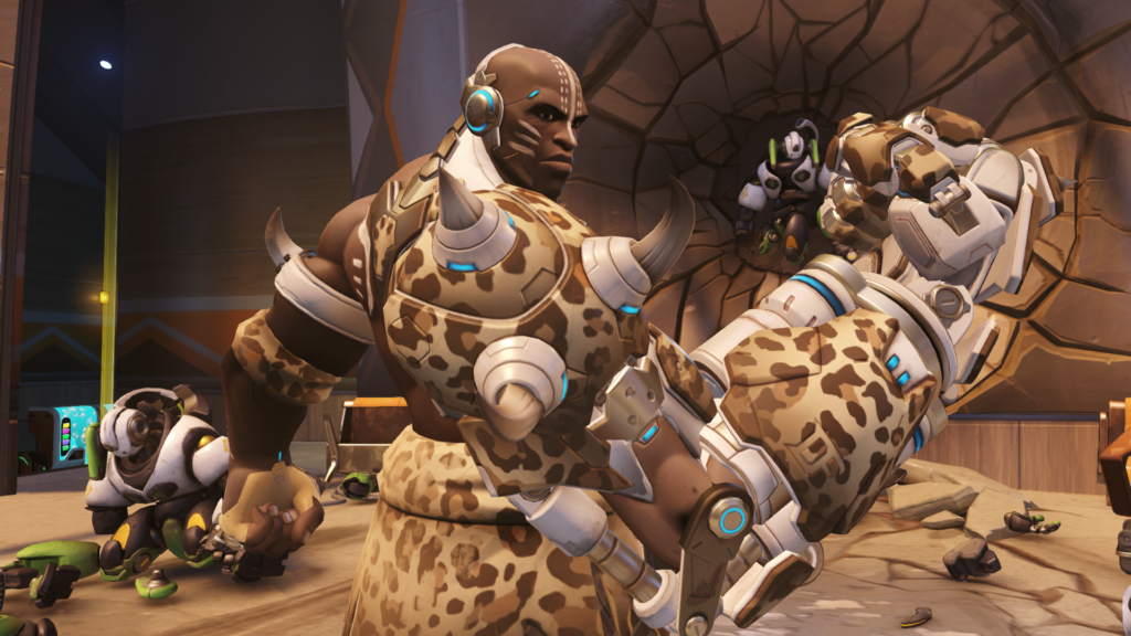 doomfist statue