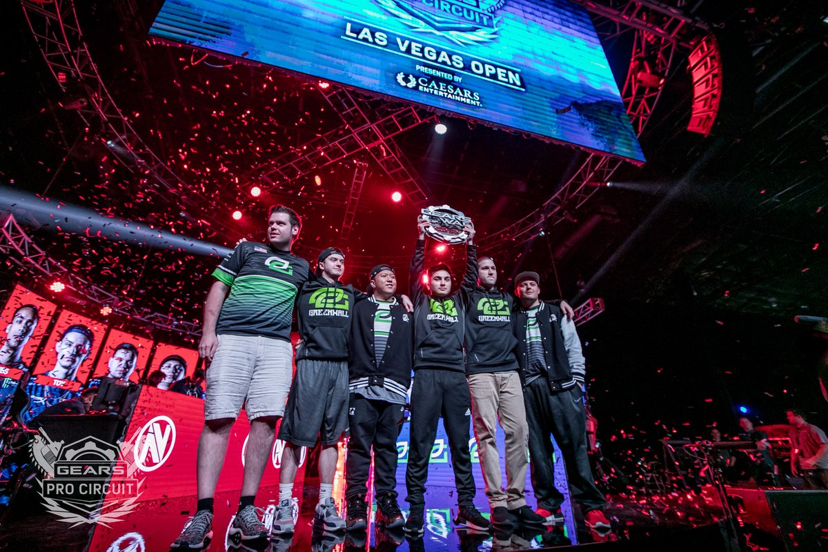 OpTic Gaming win their third straight championship at Gears of War’s