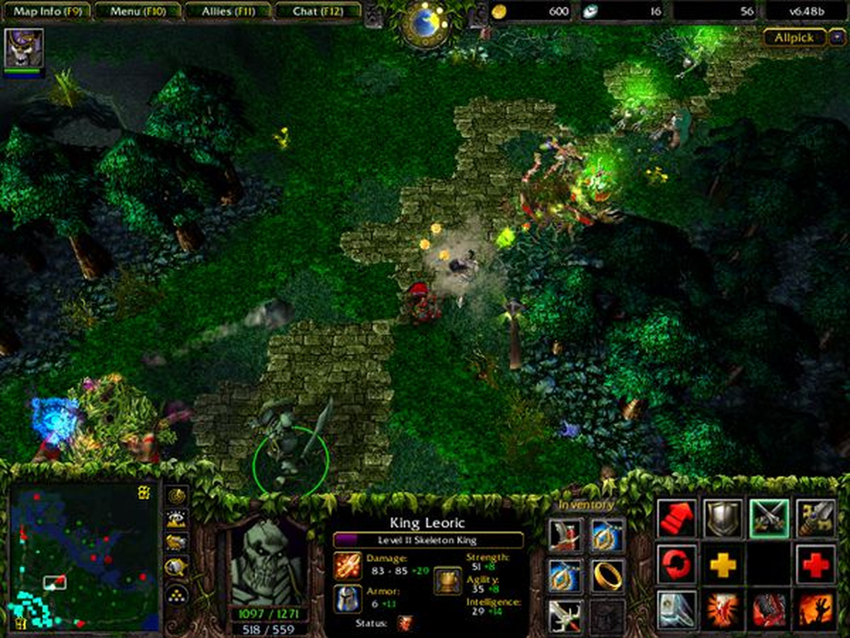 Warcraft 3 frozen throne карты dota allstars с ботами фото 115