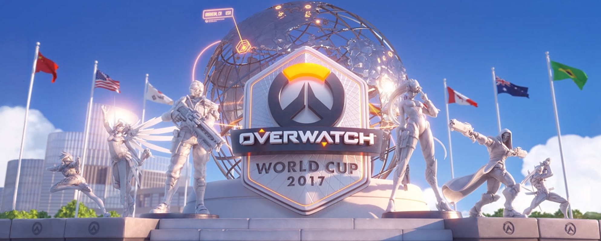 Overwatch World Cup committees, groups, and tournament locations