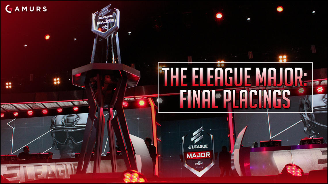 The ELEAGUE Major Final Placings Dot Esports