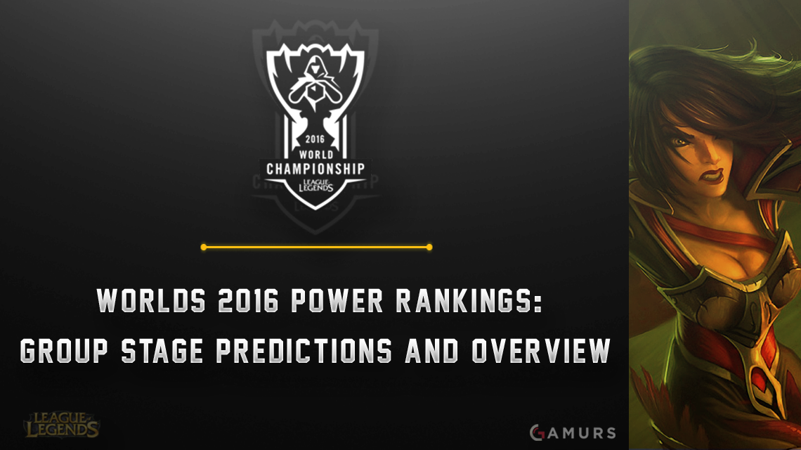 Worlds 16 Power Rankings Group Stage Predictions And Overview Dot Esports