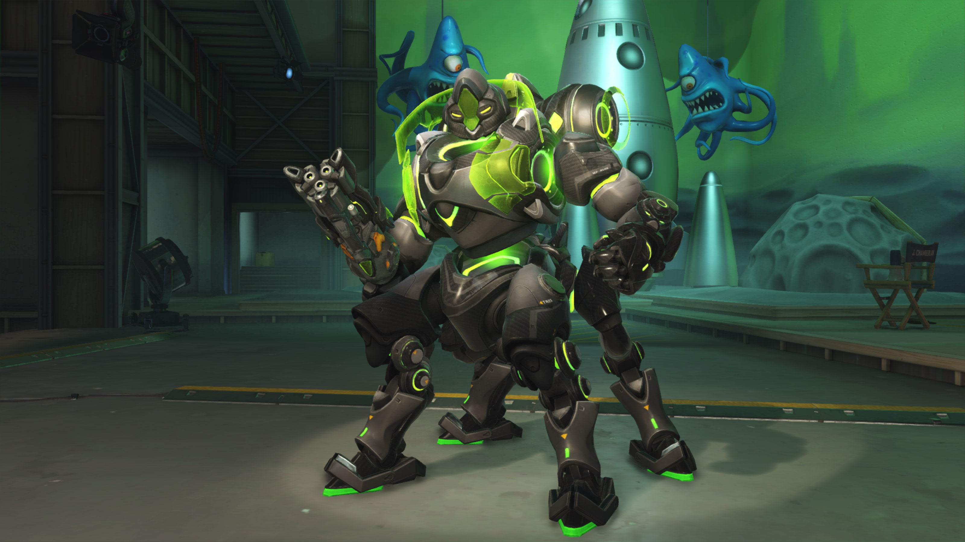 These are all of Overwatch hero Orisa's skins Dot Esports