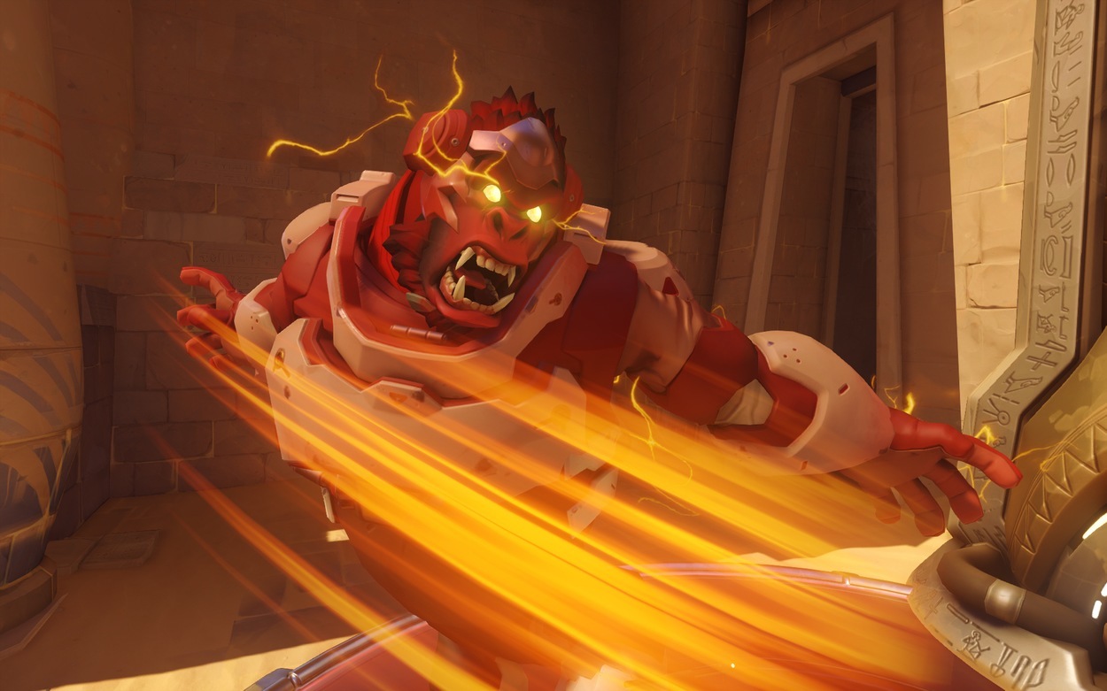 Watch This Pro Overwatch Player Test Winston S Limits To Punch Mercy Out Of The Sky Dot Esports