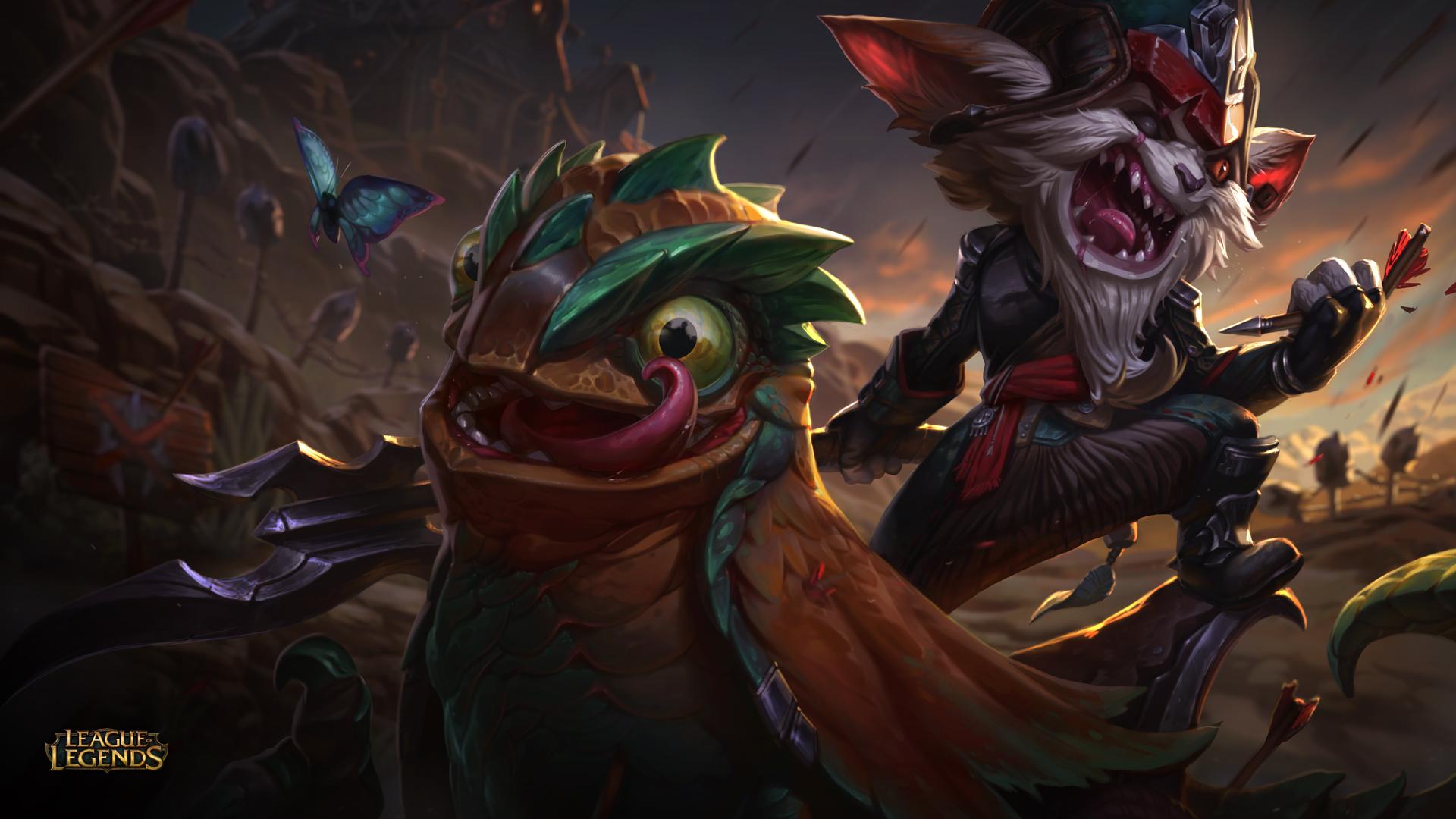 This cantankerous, lizard-riding cavalier is League of Legends' newest - Dot