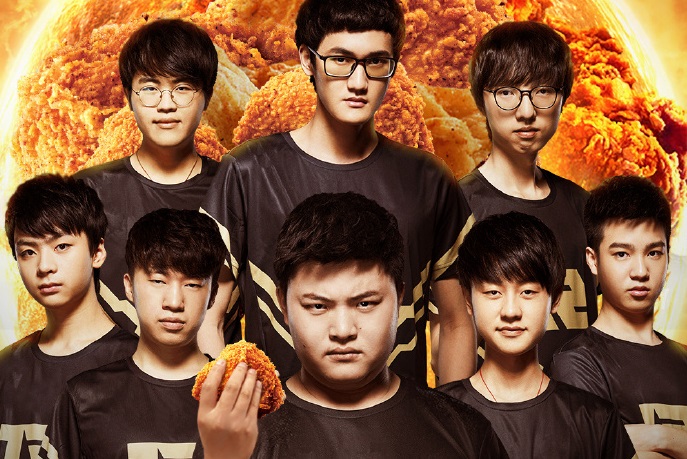 Chinese League of Legends team RNG finds a new sponsor in KFC - Dot Esports