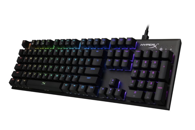HyperX's latest mechanical keyboard is a sleek, compact, and responsive system perfect on-the-go esports athletes.