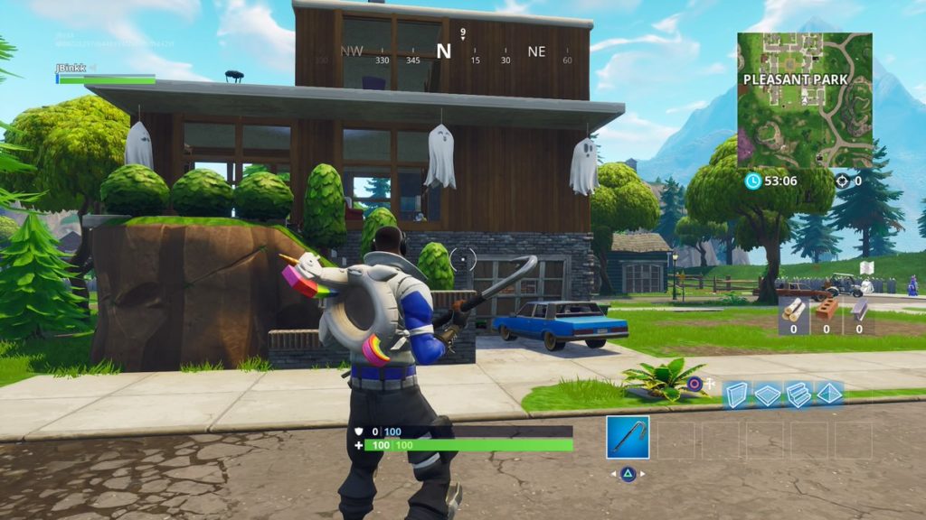 Halloween decorations have begun popping up around the Fortnite map ...