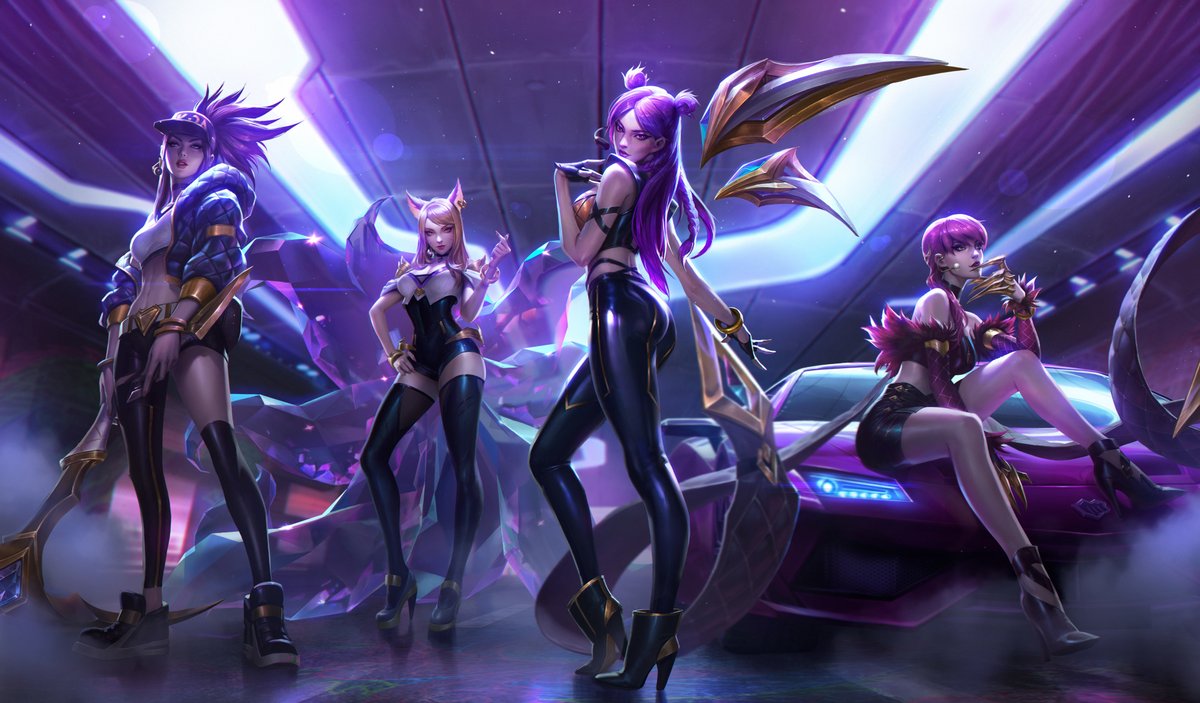 A New Set Of Kpop Themed Skins Is On Its Way To Summoner S Rift Dot Esports