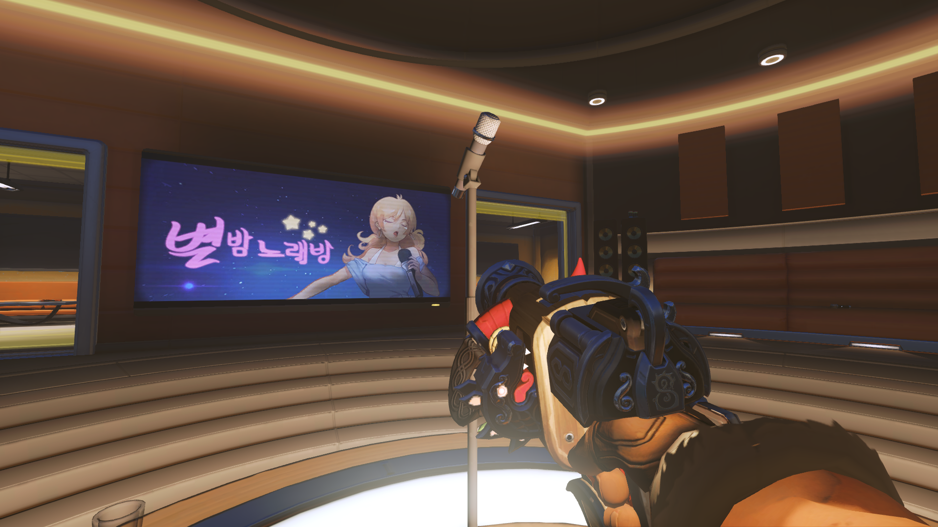 Torbjorn And Mccree Can Now Use The Karaoke Machine On Busan Dot Esports