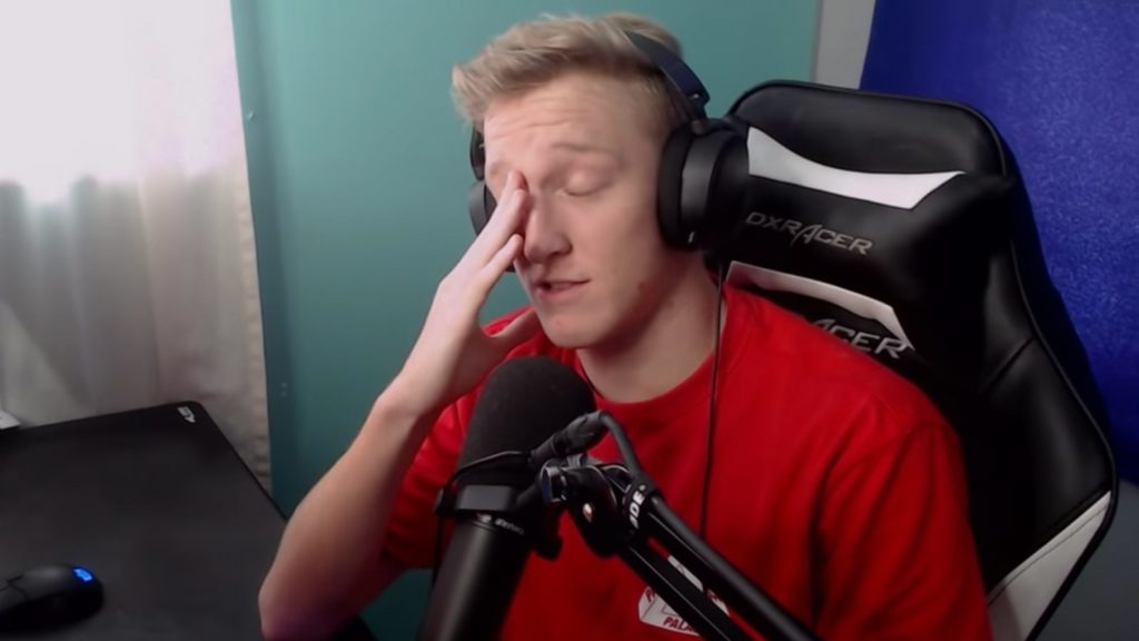 Tfue frustrated by bug that costs him a game of Fortnite | Dot Esports