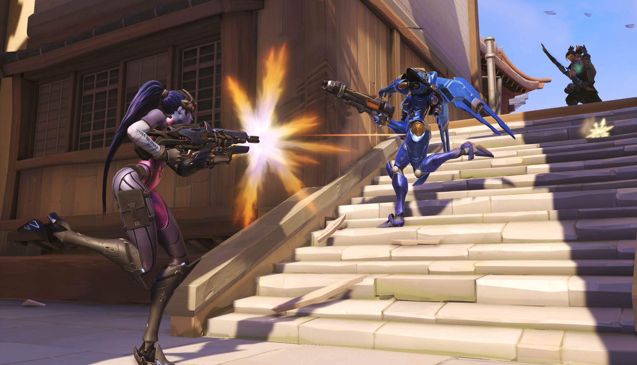 Zedd Widowmaker Skin Teased At Overwatch League Grand Finals Dot Esports