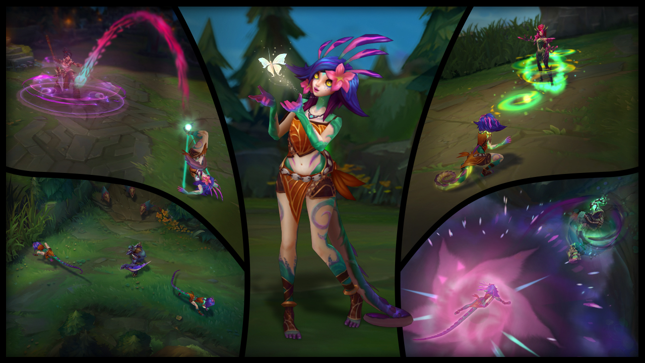 Neeko's abilities revealed—they're Jhin, LeBlanc, and Zyra all rolled into - Dot Esports