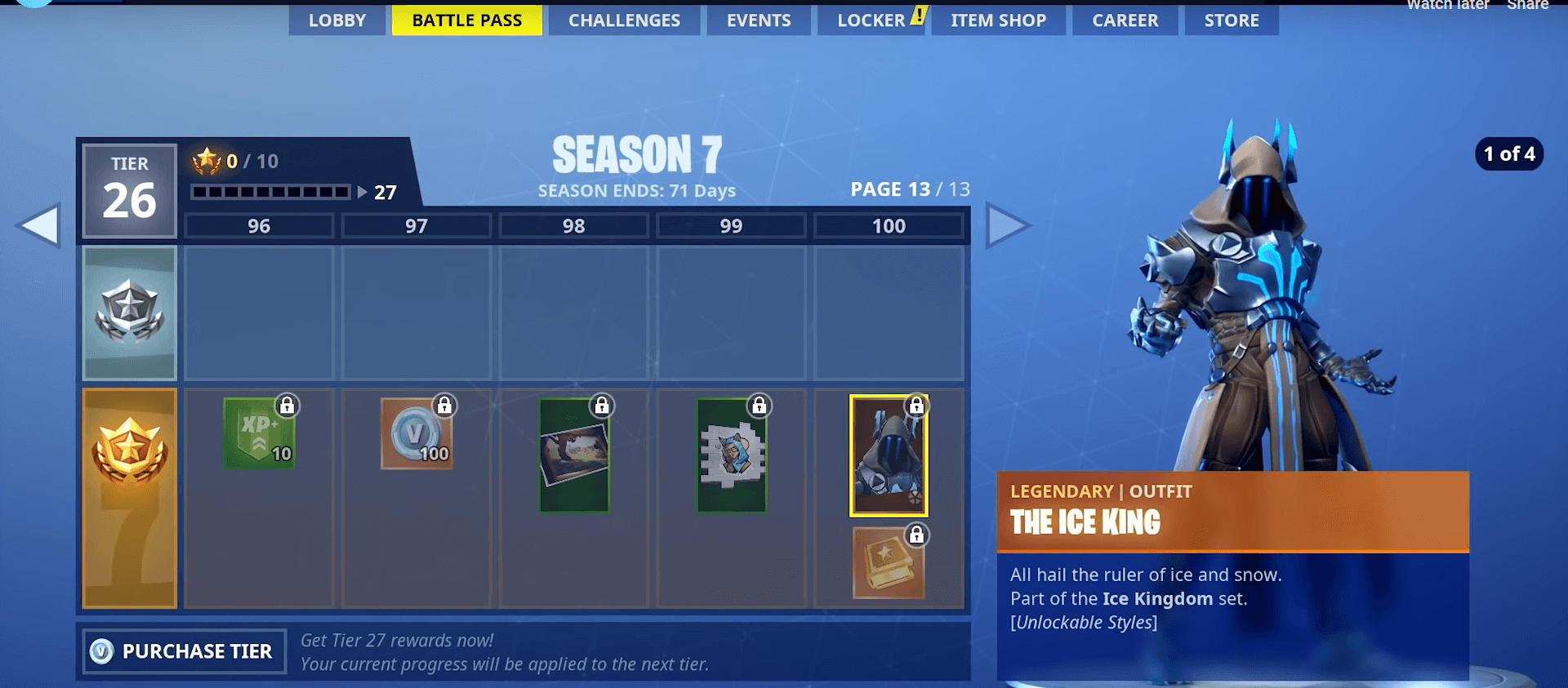 All Fortnite Season 7 Battle Pass Skins Dot Esports