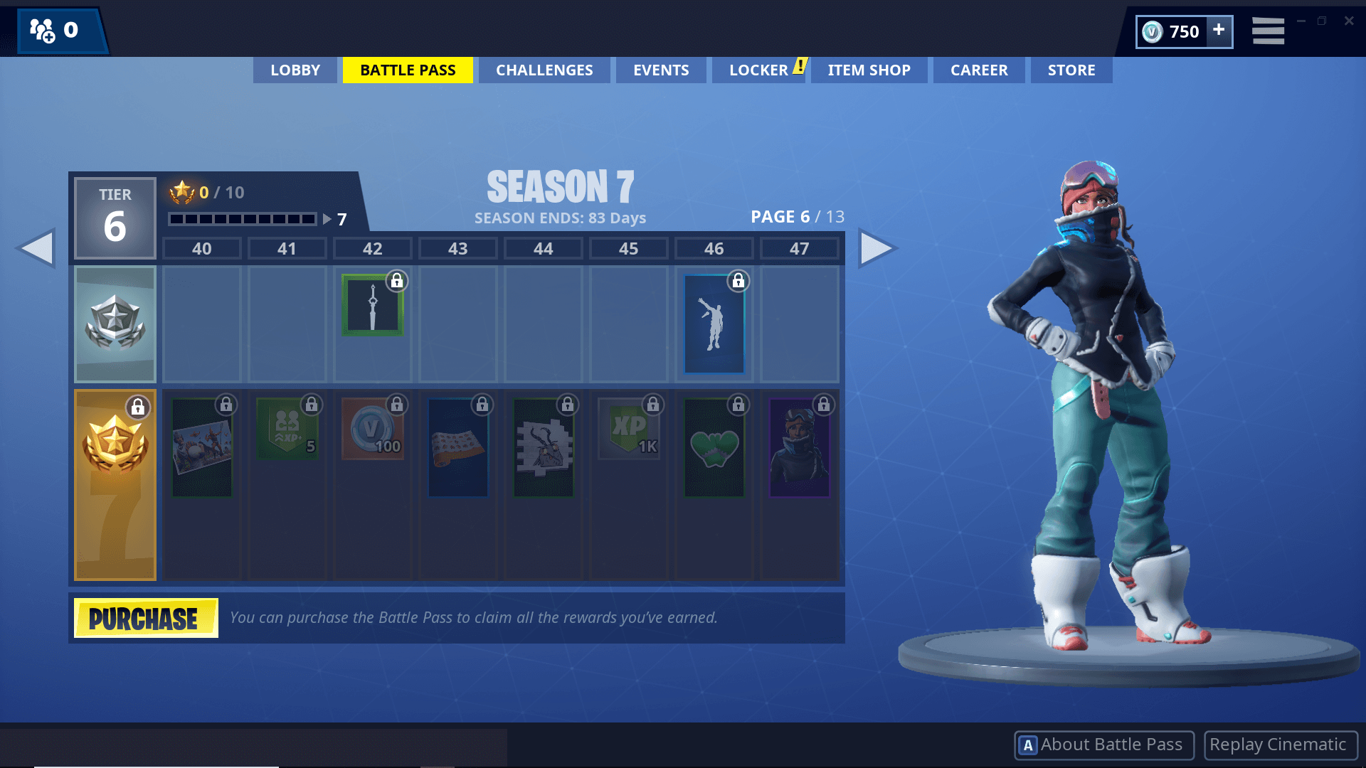 All Fortnite Season 7 Battle Pass Skins Dot Esports