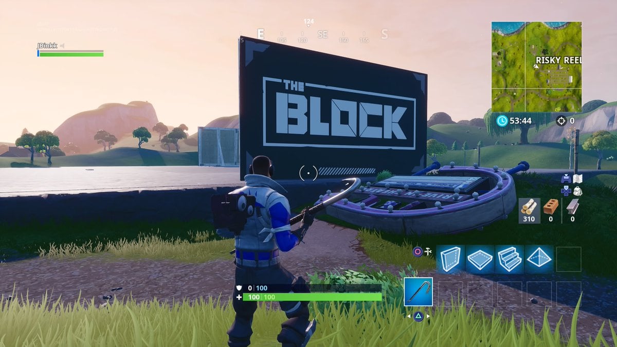 Block Slams Into Risky Fortnite Risky Reels Has Been Replaced By The Block In Fortnite Season 7 Dot Esports