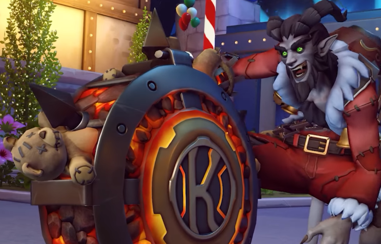 Overwatch Junkrat Christmas 2022 Rat King Junkrat's New Holiday Skin Turns Him Into A Half-Goat, Half-Demon Krampus -  Dot Esports