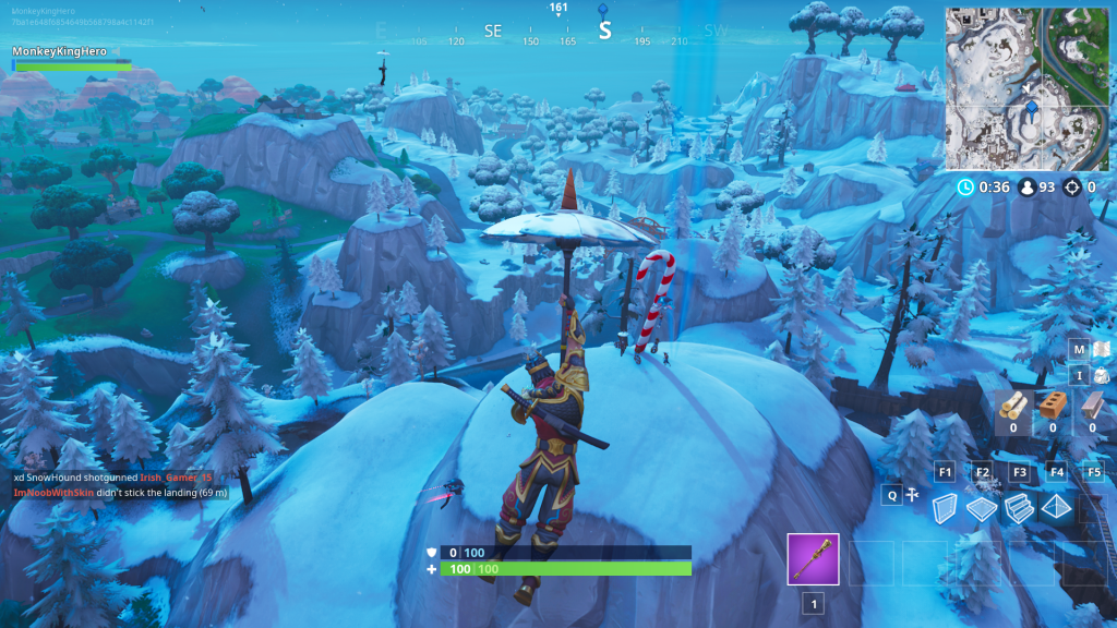 Where To Find Giant Candy Canes To Complete The 14 Days Of Fortnite Challenge Dot Esports