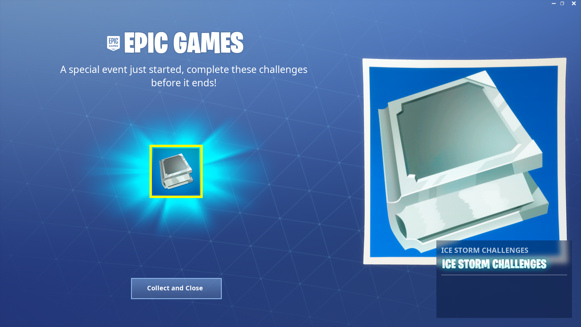 Fortnite Ice Event Challenges Here Are All The Challenges And Rewards For The Fortnite S Ice Storm Event Dot Esports