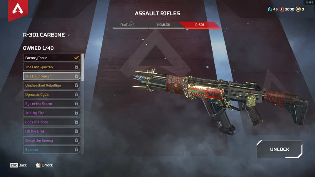 Every Legendary Weapon In Apex Legends Dot Esports