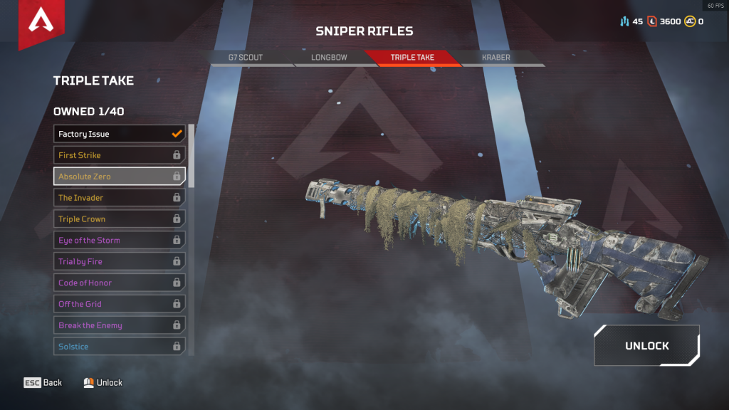 Every Legendary Weapon In Apex Legends Dot Esports