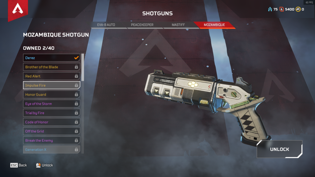 Every Legendary Weapon In Apex Legends Dot Esports