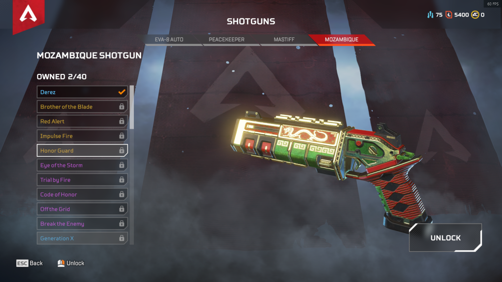 Every Legendary Weapon In Apex Legends Dot Esports