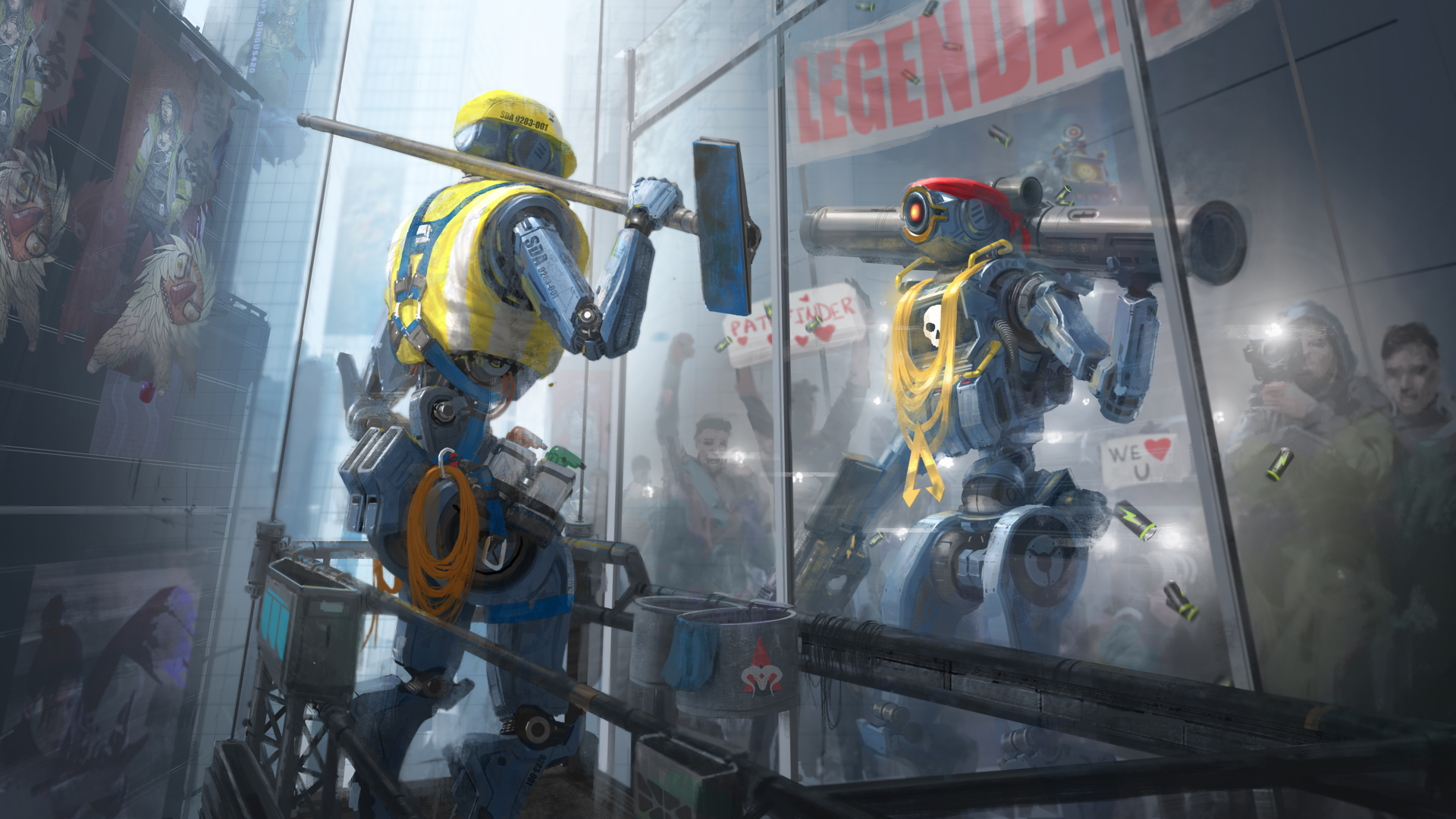 New Apex Legends Leaks Suggest New Pathfinder Skin For Twitch Prime Users Dot Esports