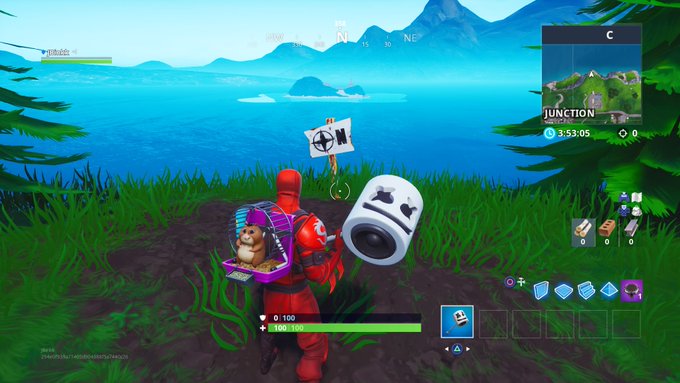 Northest Southest Weastern Southern Point Of Fortnite Spawn Island How To Complete The Visit The Furthest North South East And West Points Of The Island Fortnite Season 8 Week 2 Challenge Dot Esports