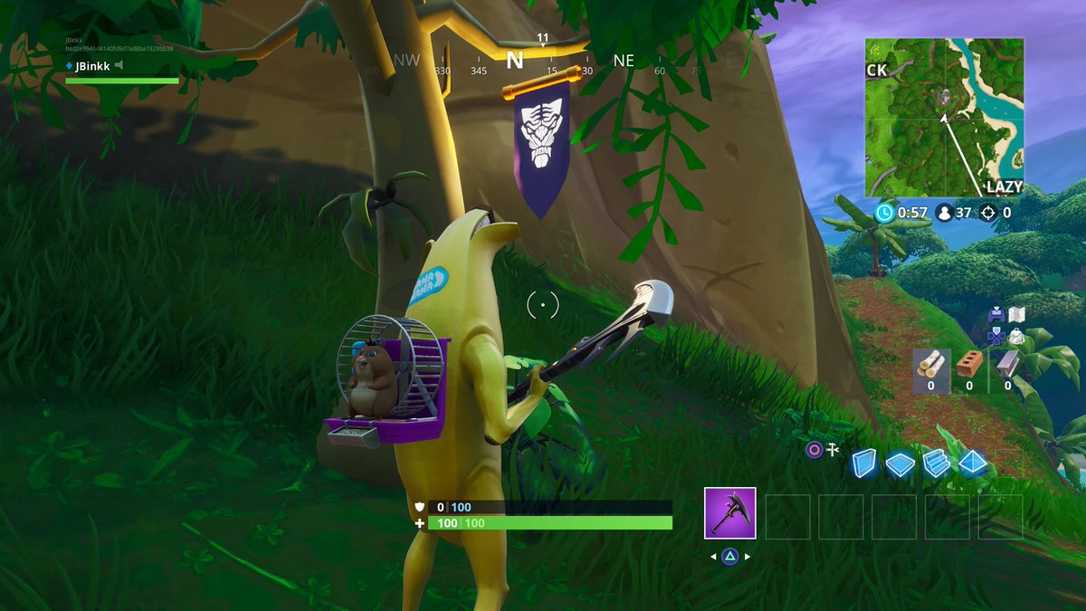 Fortnite's Season 8, Week 6 Secret Banner Location Dot