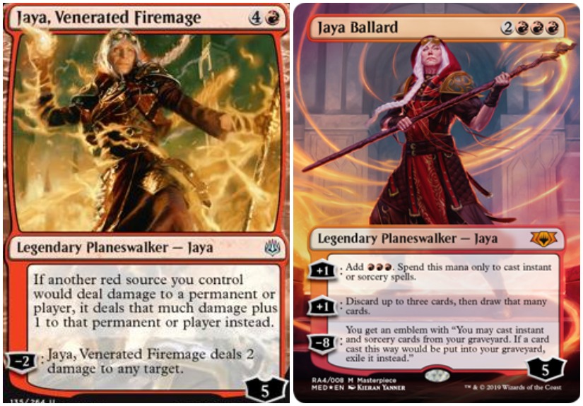 Legendary Planeswalker Jaya, Venerated Firemage