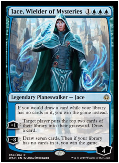 Jace, Wielder of Mysteries MTG War of the Spark Planeswalker