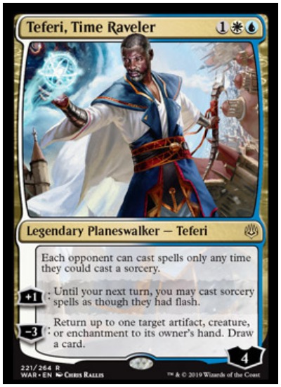 Teferi, Time Raveler MTG War of the Spark Planeswalker