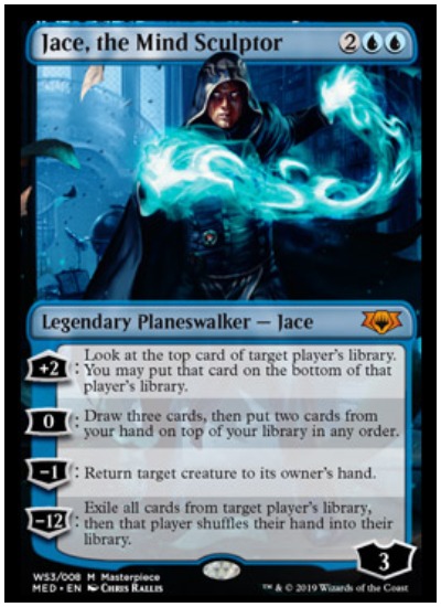 Jace, the Mind Sculptor Mythic Edition foil planeswalker MTG War of the Spark