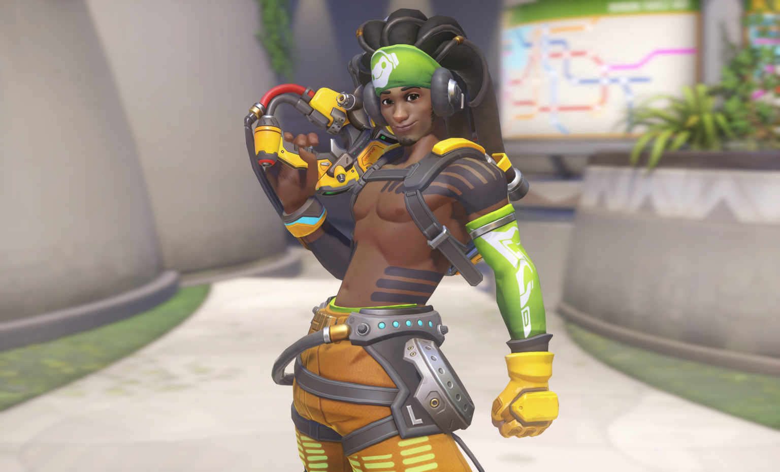 Best Lucio crosshair in Overwatch 2 Dot Esports