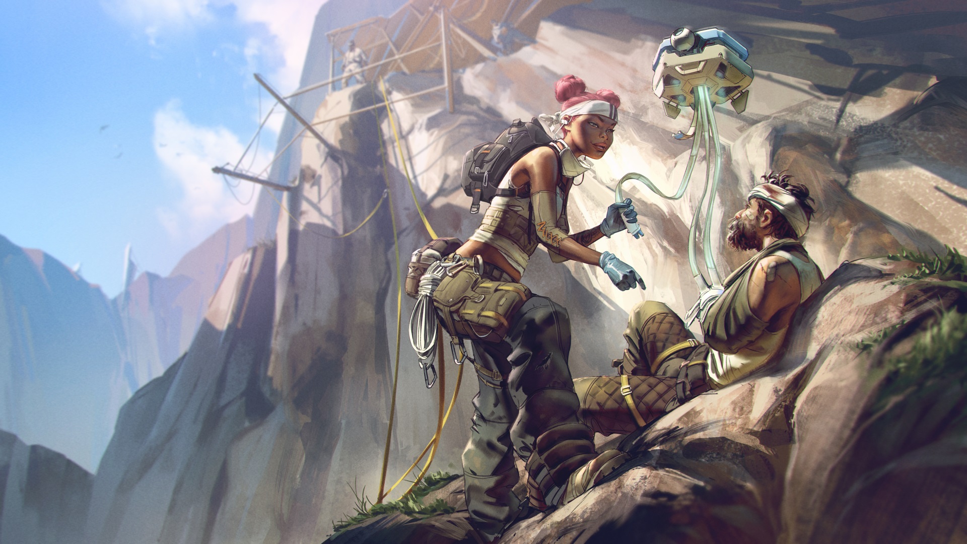 New Apex Legends Playstation Plus Pack Released Featuring Lifeline And Mirage Dot Esports