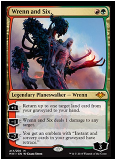  Wrenn und sechs MTG Modern Horizons