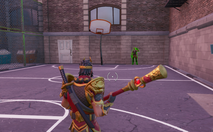 How To Complete The Find Jonesy Near The Basketball Court Near The Rooftops And In The Back Of A Truck Fortnite Downtown Drop Challenge Dot Esports