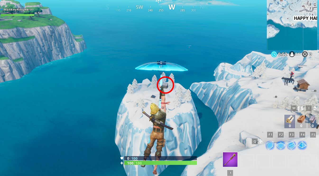 Fortnite Fortbye 26 Location Accessible With The Bunker Jonesy Outfit Near A Snowy Bunker Dot Esports