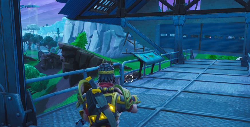 Fortnite Meteor Fortbyte Fortnite Fortbyte 31 Location Found At Meteor Crate Overlook Dot Esports