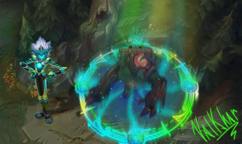 Artist creates awesome Super Galaxy Ivern skin concept - Dot Esports