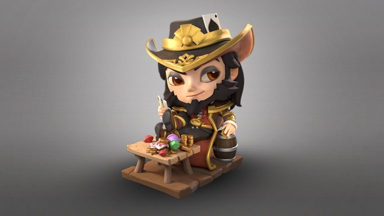 league of legends twisted fate chibi