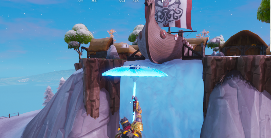 Waterfall Fortnite Spray Can Fortnite Fortbyte 61 Location Accessible By Using Sunbird Spray On A Frozen Waterfall Dot Esports